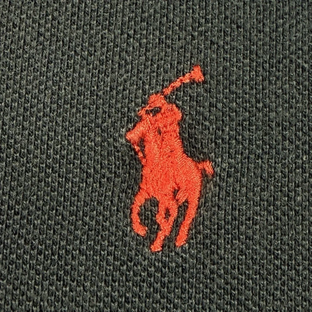 Vintage Polo Ralph Lauren Polo Shirt Mens 3XLT Black Pique Pony Golf Preppy 90s